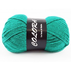 Gomitolo di Lana Colora Tre Sfere Colore Verde Smeraldo 1652