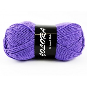 Gomitolo di Lana Colora Tre Sfere Colore Viola 1641