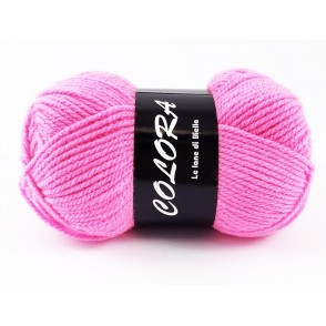 Gomitolo di Lana Colora Tre Sfere Colore Fucsia 1628
