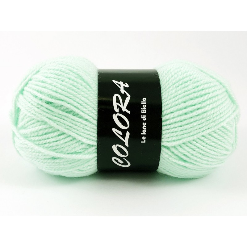 Gomitolo di Lana Colora Tre Sfere Colore Verde Acqua 1621 Gomitolo di Lana Colora Tre Sfere Colore Verde Acqua 1621