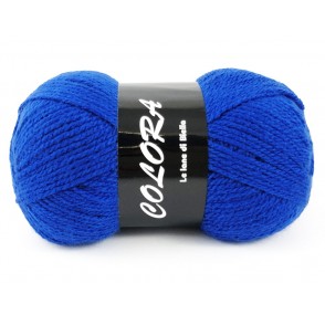 Gomitolo di Lana Colora Tre Sfere Colore Blu Elettrico 1583