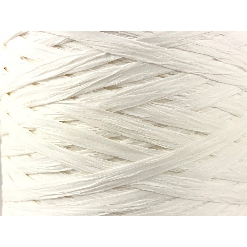 Rafia Naturale 250 grammi Tre Sfere Colore Bianco G-14 Rafia Naturale 250 grammi Tre Sfere Colore Bianco G-14