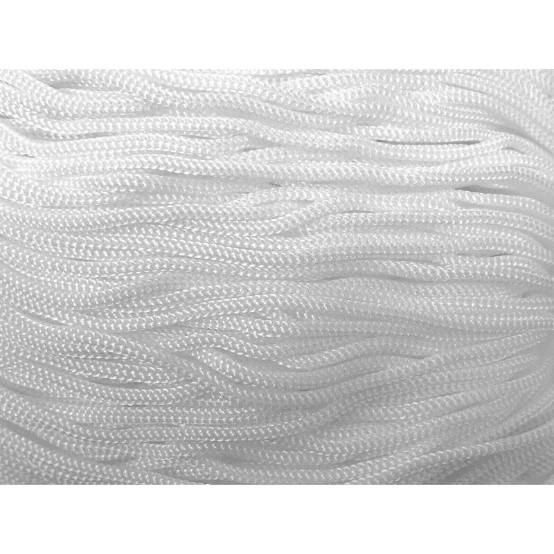 Cordino Thai Swan Black 500 grammi Tre Sfere Colore Bianco-020 Cordino Thai Swan Black 500 grammi Tre Sfere Colore Bianco-020