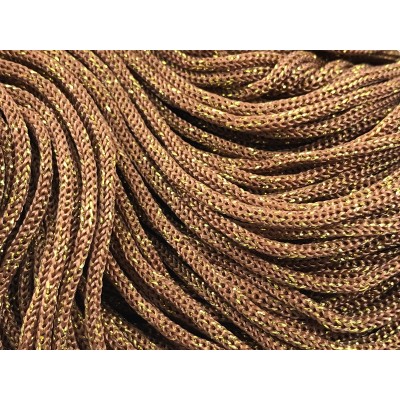 Cordino Thai Swan Black Glitter 500 grammi Tre Sfere Colore Ruggine-Oro 082