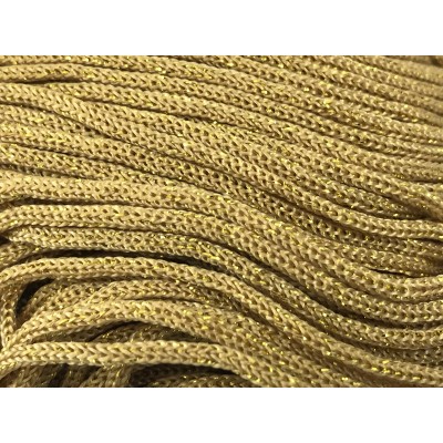 Cordino Thai Swan Black Glitter 500 grammi Tre Sfere Colore Oro-Oro 036