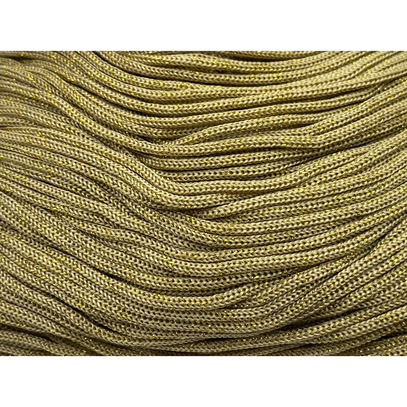 Cordino Thai Swan Black Glitter 500 grammi Tre Sfere Colore Beige-Oro 019 Cordino Thai Swan Black Glitter 500 grammi Tre Sfere Colore Beige-Oro 019
