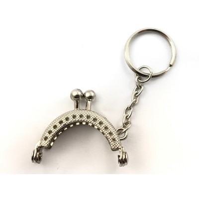 Clik Clak Portachiavi 4 cm. Cf.1Pz Argento