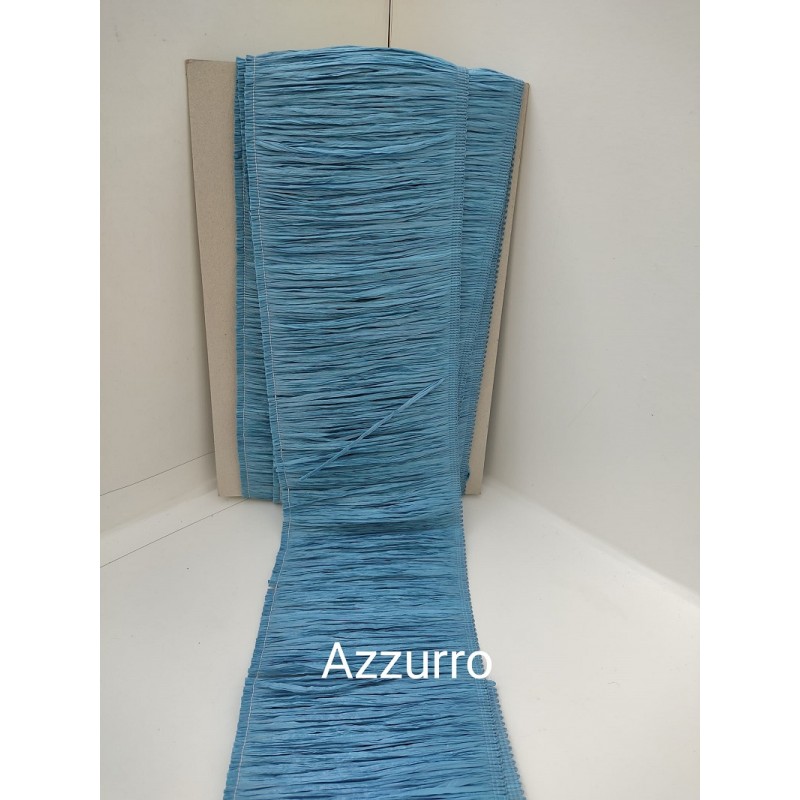 Frangia Di Rafia Di Viscosa Made In Italy altezza cm 15