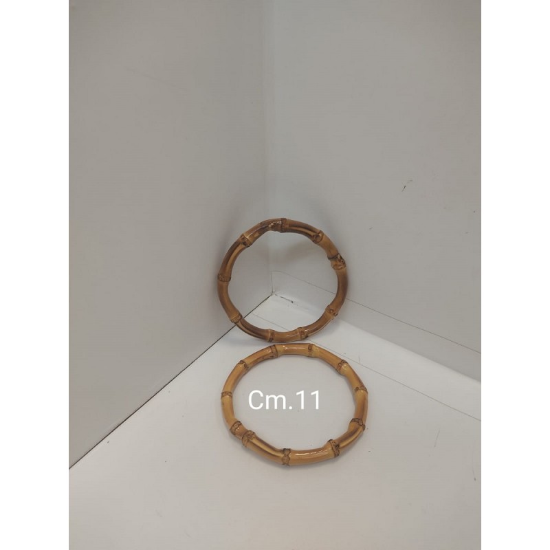 Manici In Bamboo Cerchio 11 Cf.1  Coppie
