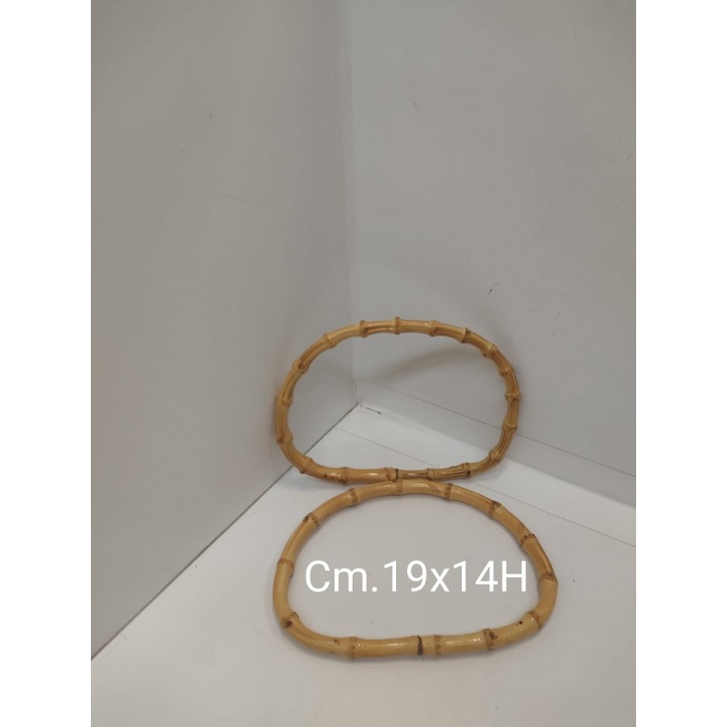 Manici In Bamboo 19x14 Cf.1 Coppia