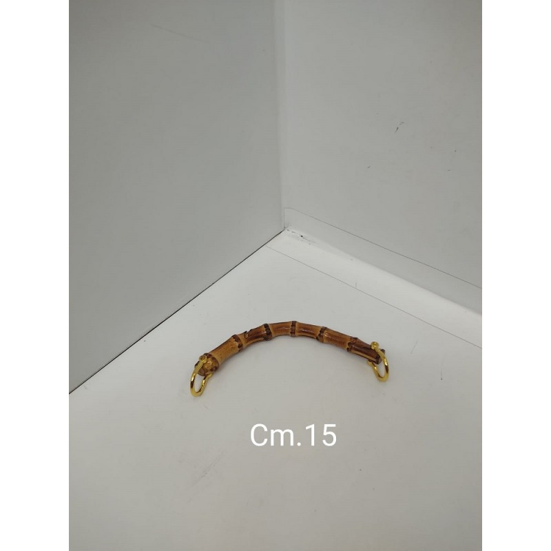 Manici In Bambù Anello 15 cm. Cf.2Pz Oro