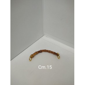 Manici In Bambù Anello 15 cm. Cf.2Pz Oro