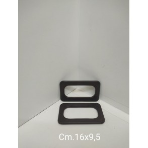 Manici Legno cm. 16x9,5 Nero