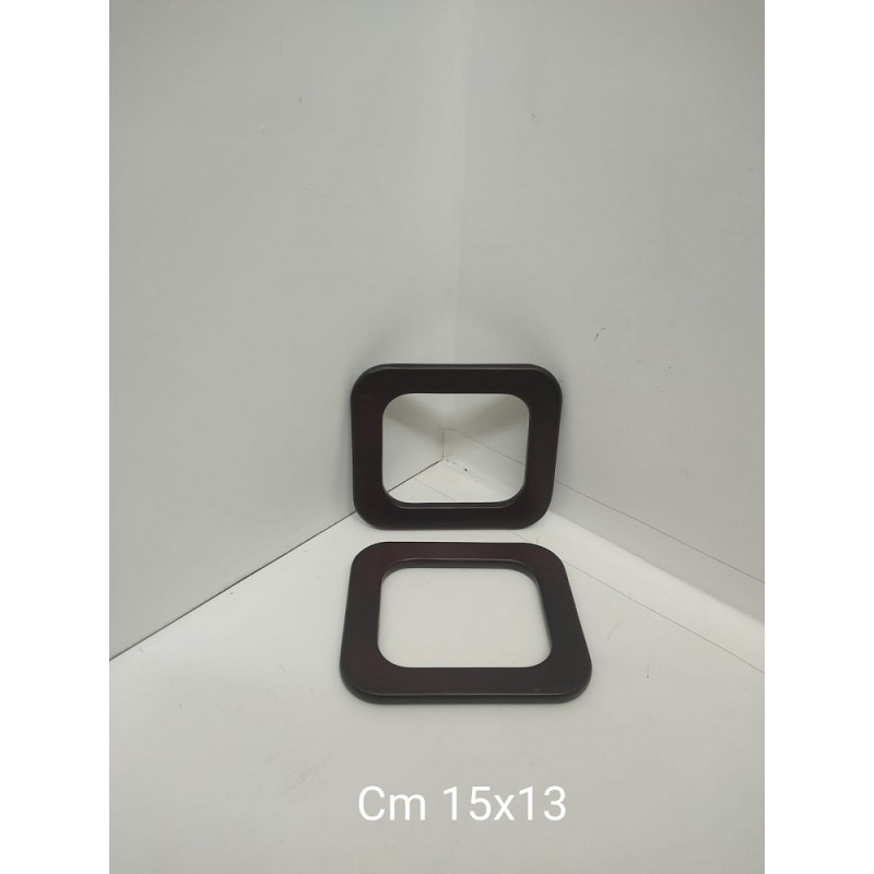 Manici Legno cm. 15x13 Noce