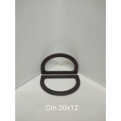Manici Legno cm. 20x12 Nero