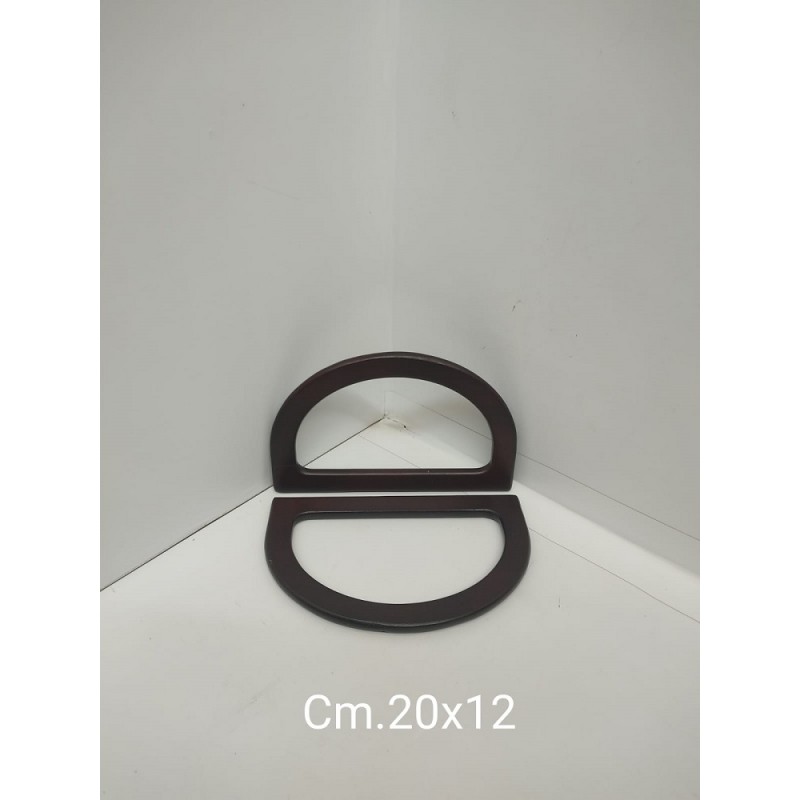 Manici Legno cm. 20x12 Nero