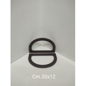 Manici Legno cm. 20x12 Nero