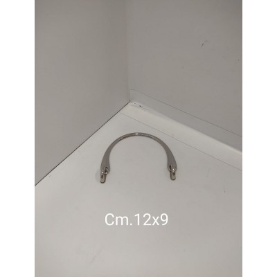 Manico Metallo Cm 12x9 Argento