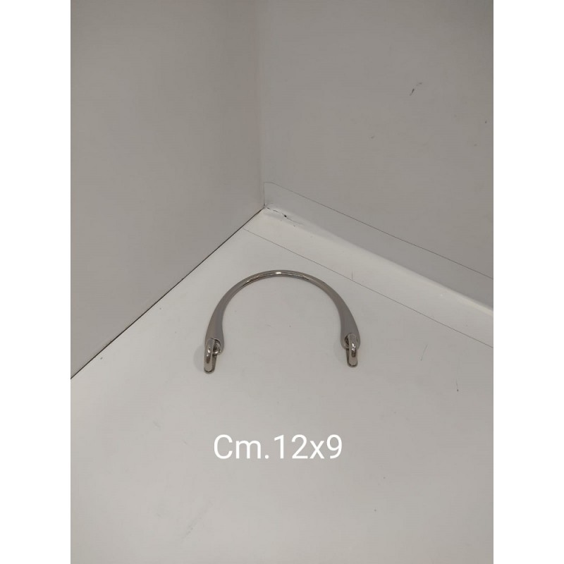Manico Metallo Cm 12x9 Argento