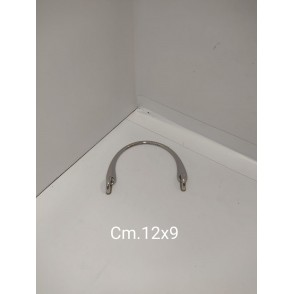 Manico Metallo Cm 12x9 Argento