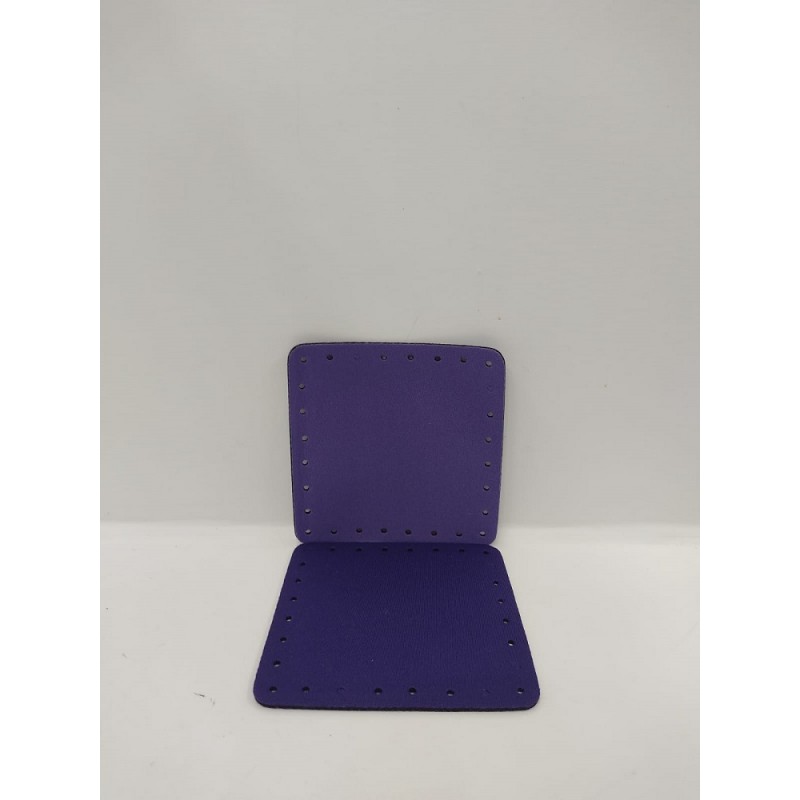 Quadrato Neoprene Cm 12x12 Viola Lilla