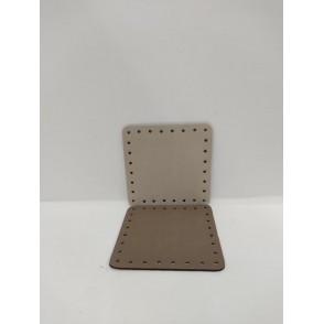 Quadrato Neoprene Cm 12x12 Tortora Beige