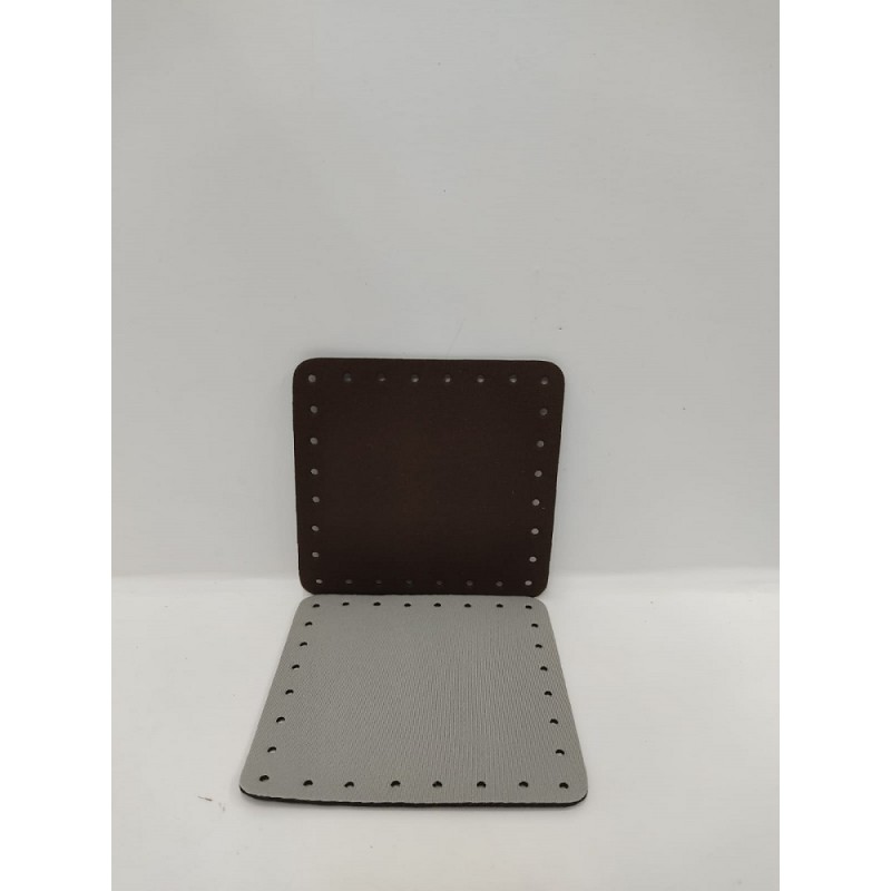 Quadrato Neoprene Cm 12x12 Grigio Tortora
