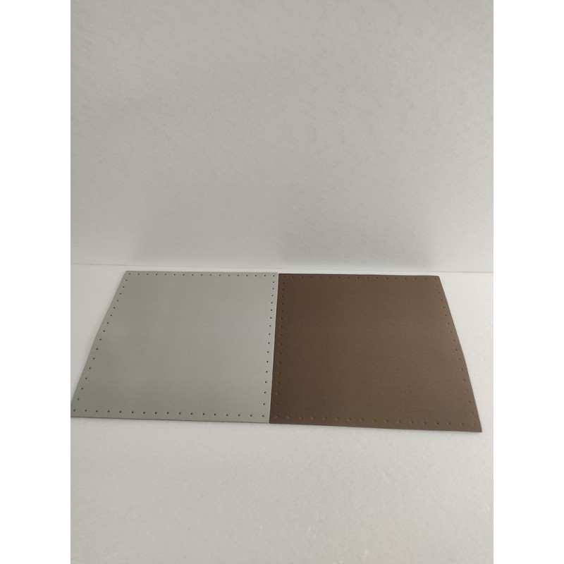 Quadrato Neoprene Cm 26x26 Marrone Grigio