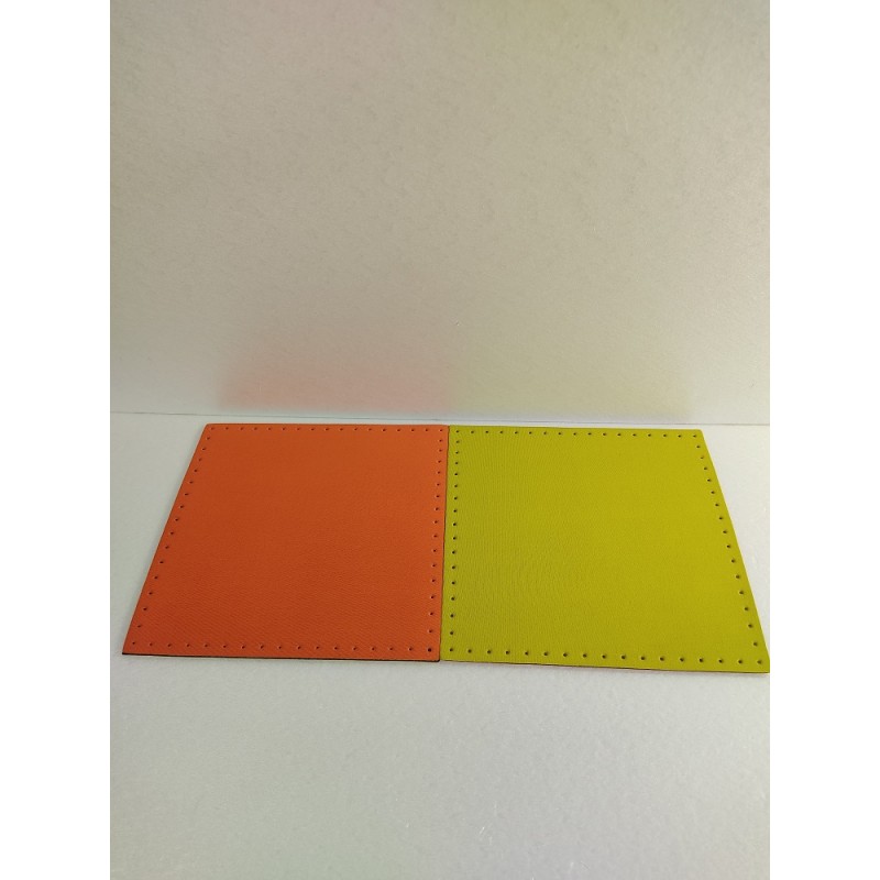 Quadrato Neoprene Cm 26x26 Giallo Arancio
