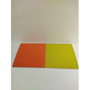 Quadrato Neoprene Cm 26x26 Giallo Arancio