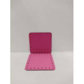 Quadrato Neoprene Cm 9x9 Rosa Fucsia