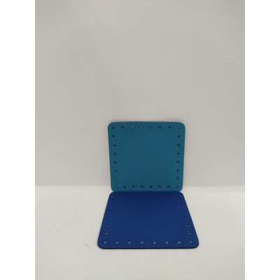 Quadrato Neoprene Cm 9x9 Blu Turchese