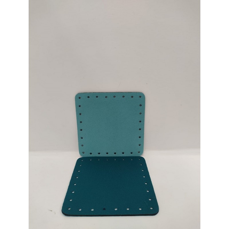Quadrato Neoprene Cm 9x9 Tiffany Ottanio
