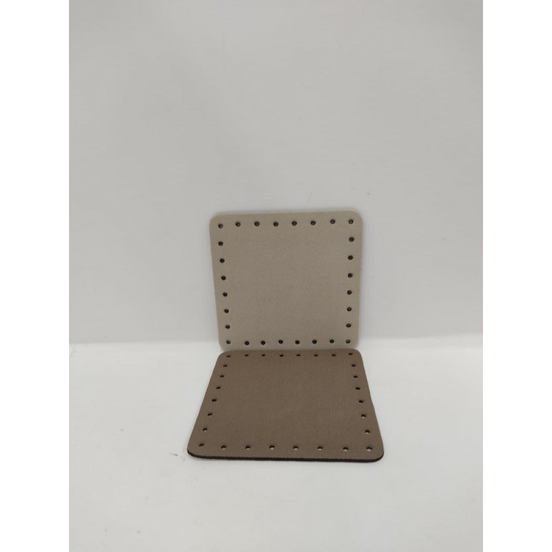 Quadrato Neoprene Cm 9x9 Tortora Beige