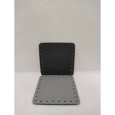 Quadrato Neoprene Cm 9x9 Grigio Scuro Grigio