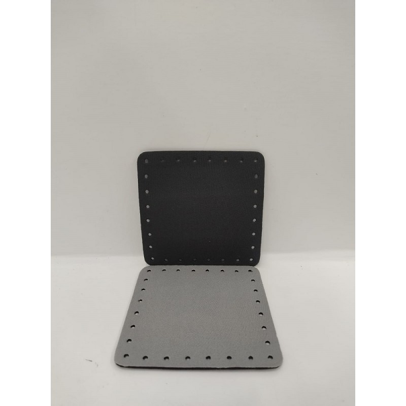 Quadrato Neoprene Cm 9x9 Grigio Scuro Grigio