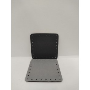 Quadrato Neoprene Cm 9x9 Grigio Scuro Grigio