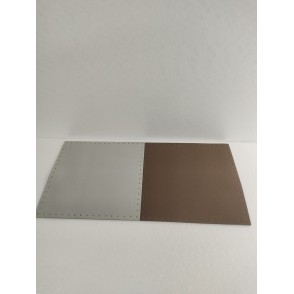 Quadrato Neoprene Cm 30x30 Marrone Grigio