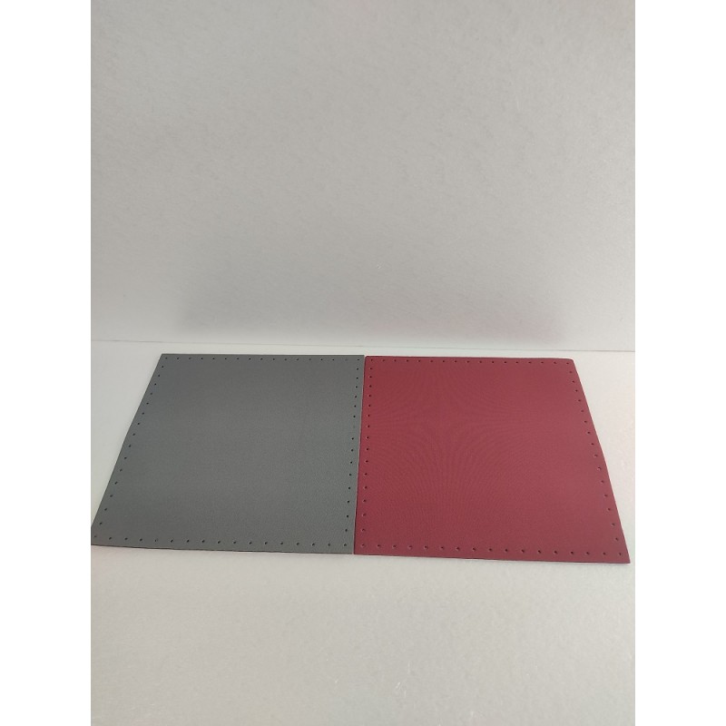 Quadrato Neoprene Cm 30x30 Grigio Bordeaux