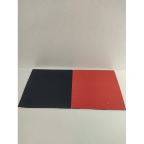 Quadrato Neoprene Cm 26x26 Rosso Nero