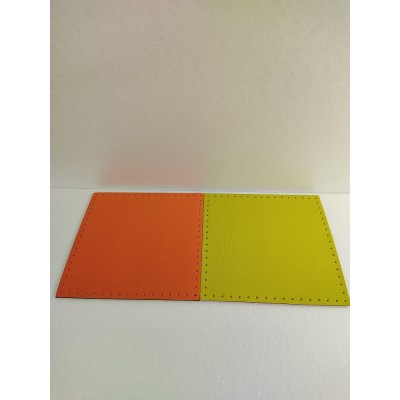 Quadrato Neoprene Cm 30x30 Giallo Arancio