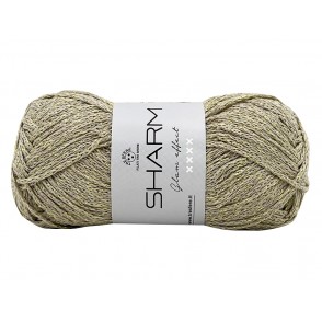 Gomitolo Di Cotone Sharm Tre Sfere Lamé Colore Oro