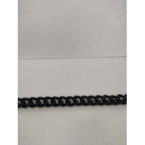 Catena In Resina 32 Mm Colore Nero