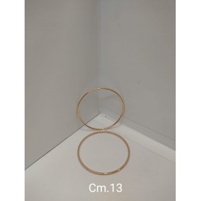 Manici In Metallo Cerchio 2 Pezzi Oro