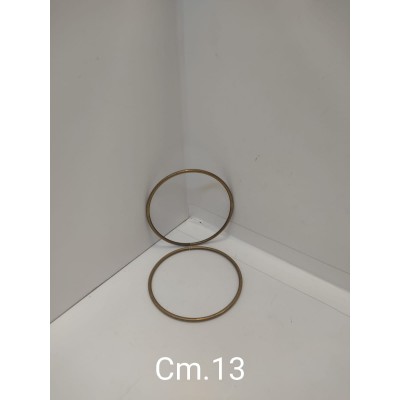 Manici In Metallo Cerchio 2 Pezzi Bronzo