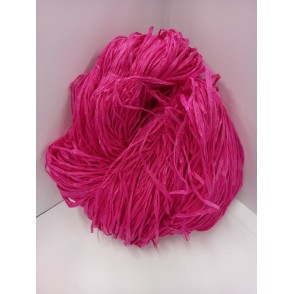 Rafia Di Viscosa In Matassa 250 grammi Colore Fucsia
