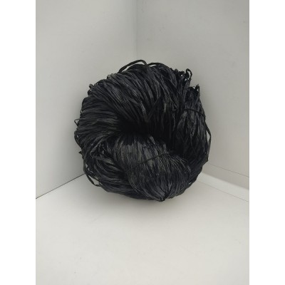 Rafia Di Viscosa In Matassa 250 grammi Colore Nero