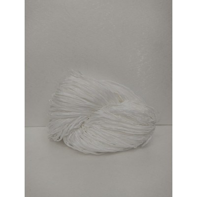 Rafia Di Viscosa In Matassa 250 grammi Colore Bianco