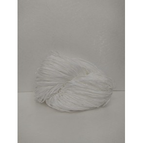 Rafia Di Viscosa In Matassa 250 grammi Colore Bianco