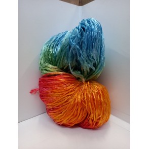 Rafia Di Viscosa In Matassa 300 grammi Colore Sfumato 2